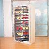 ABS And Steel Revolving Shoe Rack Organizer With 1694mm Height, Multi-Layer For Closet