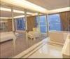 Bedroom Interior Sliding Glass Door, Aluminum Partition Sliding Door With Hollow Glass