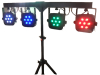 7x3w Red Green Blue LED PAR combination