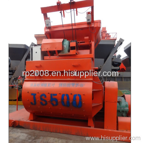 JS500-1500 Chinese Twin Shaft Concrete Mixer