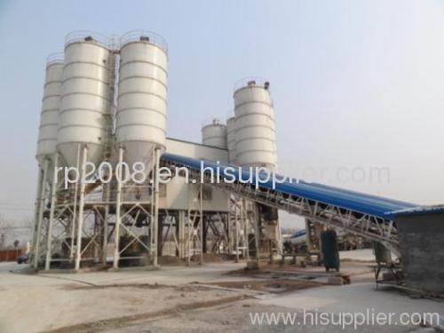 2012 popular HZS series Belt Conveyor Type Concrete Mixing Plant