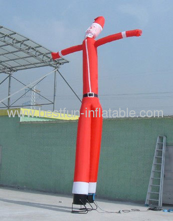 2 Legs Inflatable Santa Air Dancer