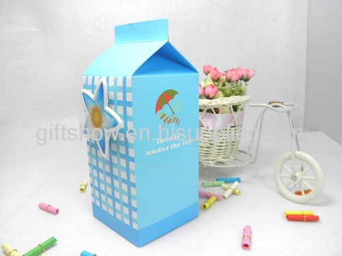 Milk cartons Music Box