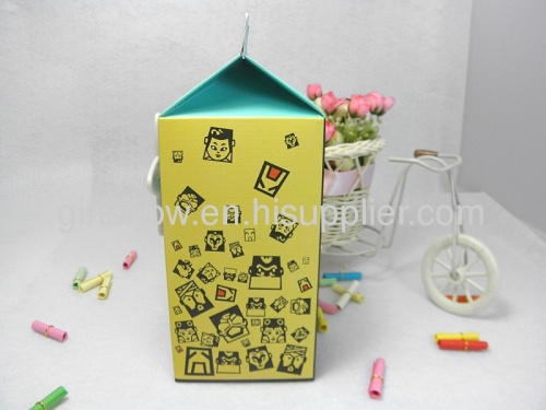 Milk cartons Music Box