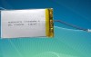 3.7v 1100mAh Rechargeable Li-Polymer Battery for GPS