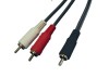 RCA Cable 1 Male To 2 Male
