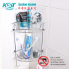 KST 2 tier Small Corenr basket with suction cup