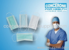 Disposable Flat Face Mask With Earloop