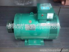 Three phase brush ac synchronous alternator dynamo