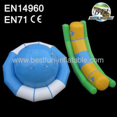 Inflatable Rocking Saturn and Inflatable Totter