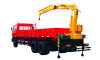 XCMG knuckle boom type truck mounted crane