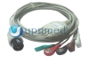 Welch Allyn One-Piece Series Patient ECG Cable with leadwires