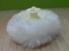 Beauty Plush Powder Puff with plastic handle