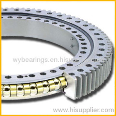 Four point contact ball slewing ring