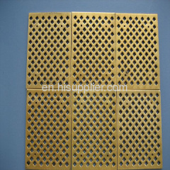 brass perforated metals
