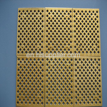 brass perforated metals