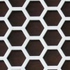 hexagonal hole perforated metal