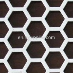 hexagonal hole perforated metal