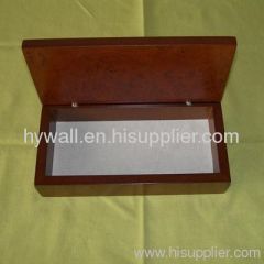 Wooden pen box, pencil box, pen and watch set box, MDF paper pen box,EVA mould inside