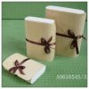 Chip Birch wood box, soft wood box, light birch wood box with ribbon