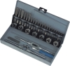 32PC DIN Series taps and dies Set, Alloy or HSS Steel Metal case packing