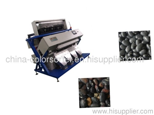 Black bean high working capacity CCD color sorter