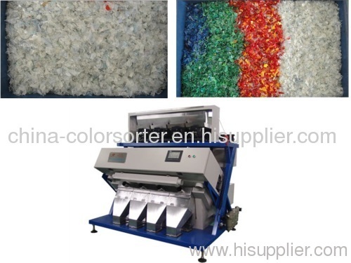 Plastic flakes 5000*3 pixel CCD color sorter