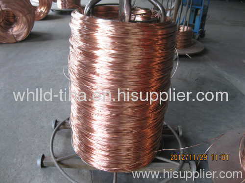 Bare Red Copper Wire for Electric Wires and Cables