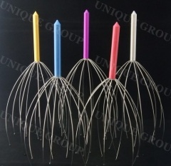 Stainless Steel Manuel Handle Head Massager Scalp Massager Head Scratch