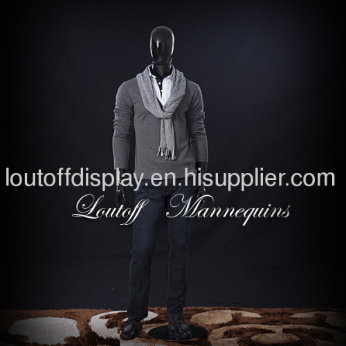 Fashion Abstract Male mannequins Glossy dummy Loutoff MGM-2