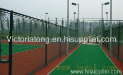 Sports field fence