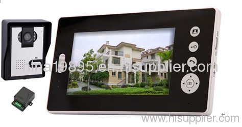 color display 7 inch wireless video door phone entry system