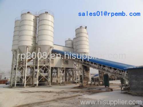 HZS series Belt Conveyor Type Concrete Mixing Plant