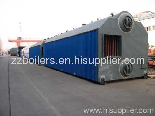 low pressure Shop Assemble Traveling Grate Boiler