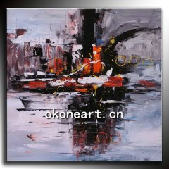 (Hot!) Farbic painting designs/Modern abstract oil painting