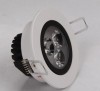 3W Alumium Die-Casted Φ90×45mm LED Ceiling Light With Φ75mm Hole