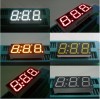 Three digit 10mm 0.39inch 7 segment LED numeric display Various colours available