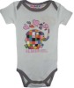 100% cotton short sleeve round neckline baby bodysuits clothing