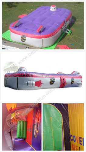 Inflatable Sports Game Lazer Invader