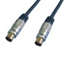 Coaxial TV Aerial Cable Male to Male With Metal Shell