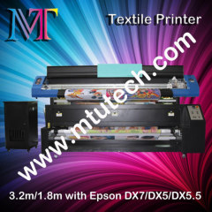 Textile Printer with Epson Heads Dx5/Dx7, 1440dpi, 1.6m/1.8m/3.2m Optional (MT-STARJET-TX)