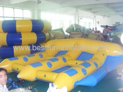 3 Tubes Inflatable Flying Fish for Sale