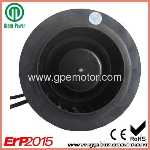 Solar ventilation system Brushless DC Roof Fan with Backward Centrifugal impeller and speed control