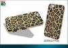 Lightweight, Tough 3D Leopard Blings Hard Case Cover for IPhone 5 Protective Case