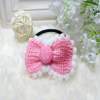 Handmade Fashion Children Hair accessories, Children Hair ornament DBFS1120 Bowknot Band/Hair Elastic Band