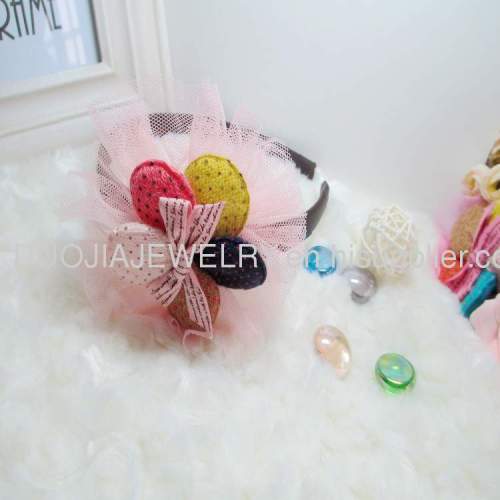 HandmadeFashion new type Children Hair accessories, Children Hair ornamentFG1206Flower hair band 