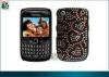 Fashionable Customized Diamond Bling Plastic Hard Cover For Blackberry Curve 8520