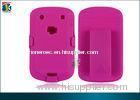 Pink, Blue, Black Hard Shell Case / Holster Combo For Blackberry Bold 9900 Protective Case