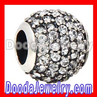 2013 NEW european Clear Pave Lights Charm Wholesale