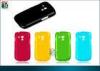 Red, Yellow, Black, Blue Rubber Coating Hard Cover for Samsung S3 Mini i8190